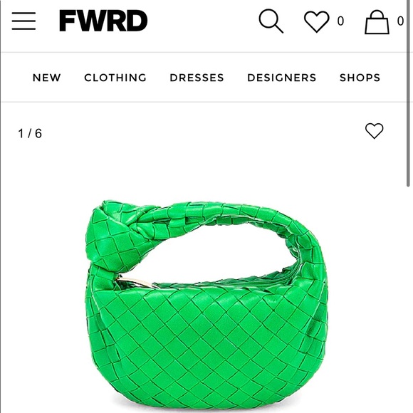 Bottega Veneta Mini Jodie in Parakeet Green - Picture 2 of 13